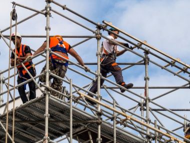 GOODS LIFT, SCAFFOLDING AND LADDER